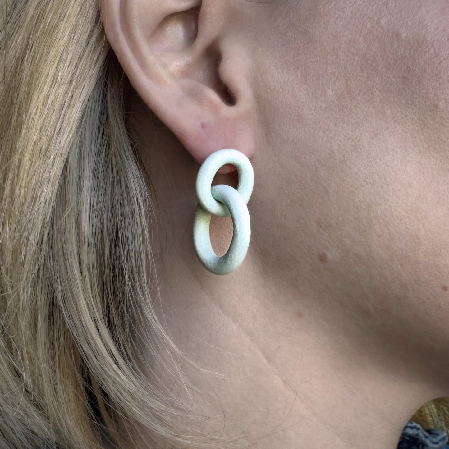 Coil Link Earrings