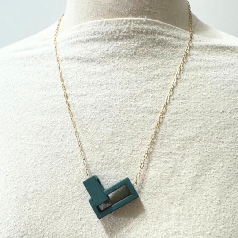 Cylinder Link Necklace