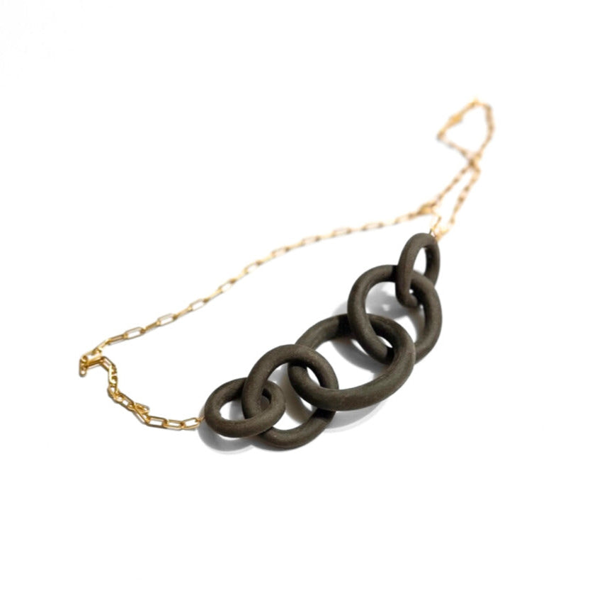 Coil Link Necklace - 5 Link