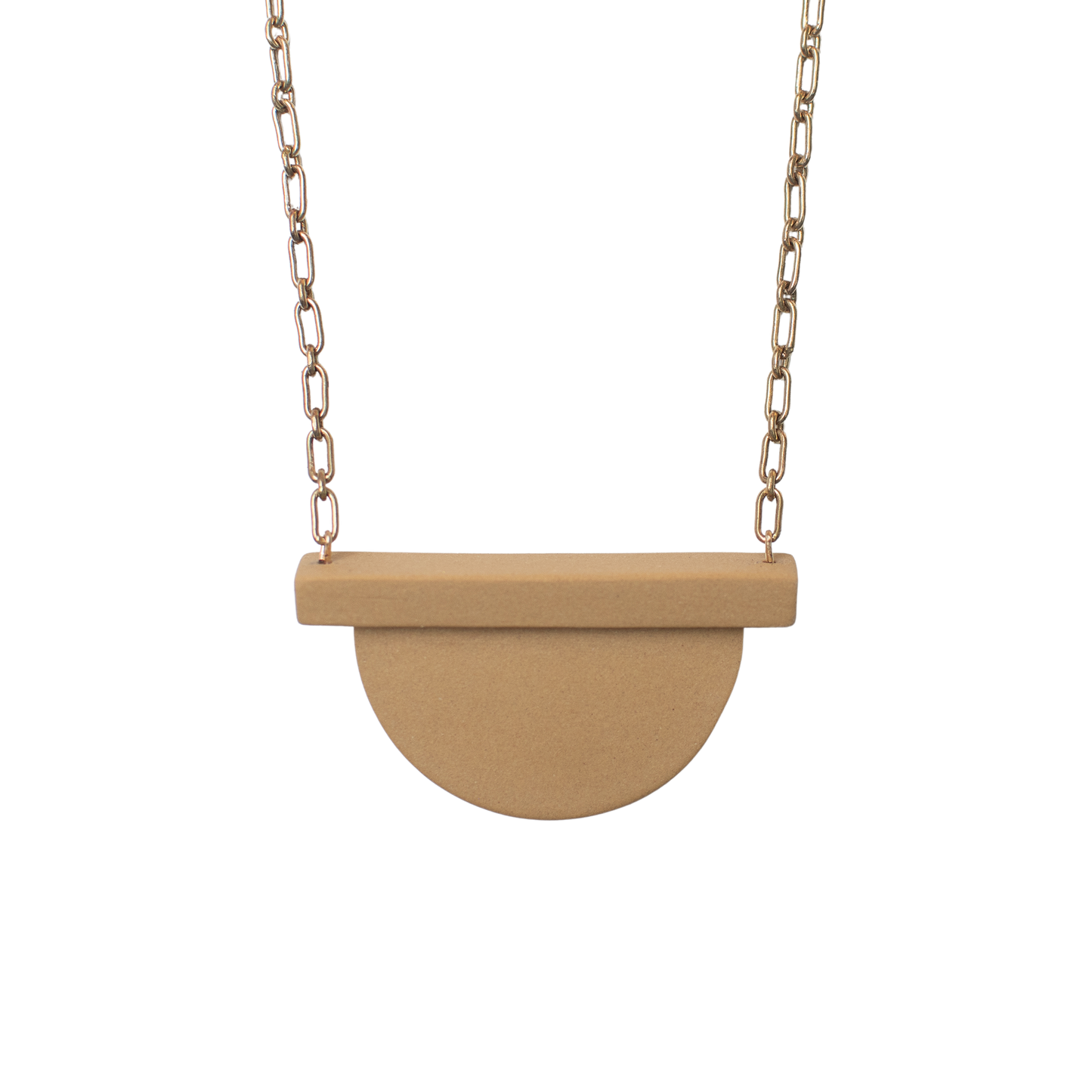 Sunset Necklace - Sand Yellow