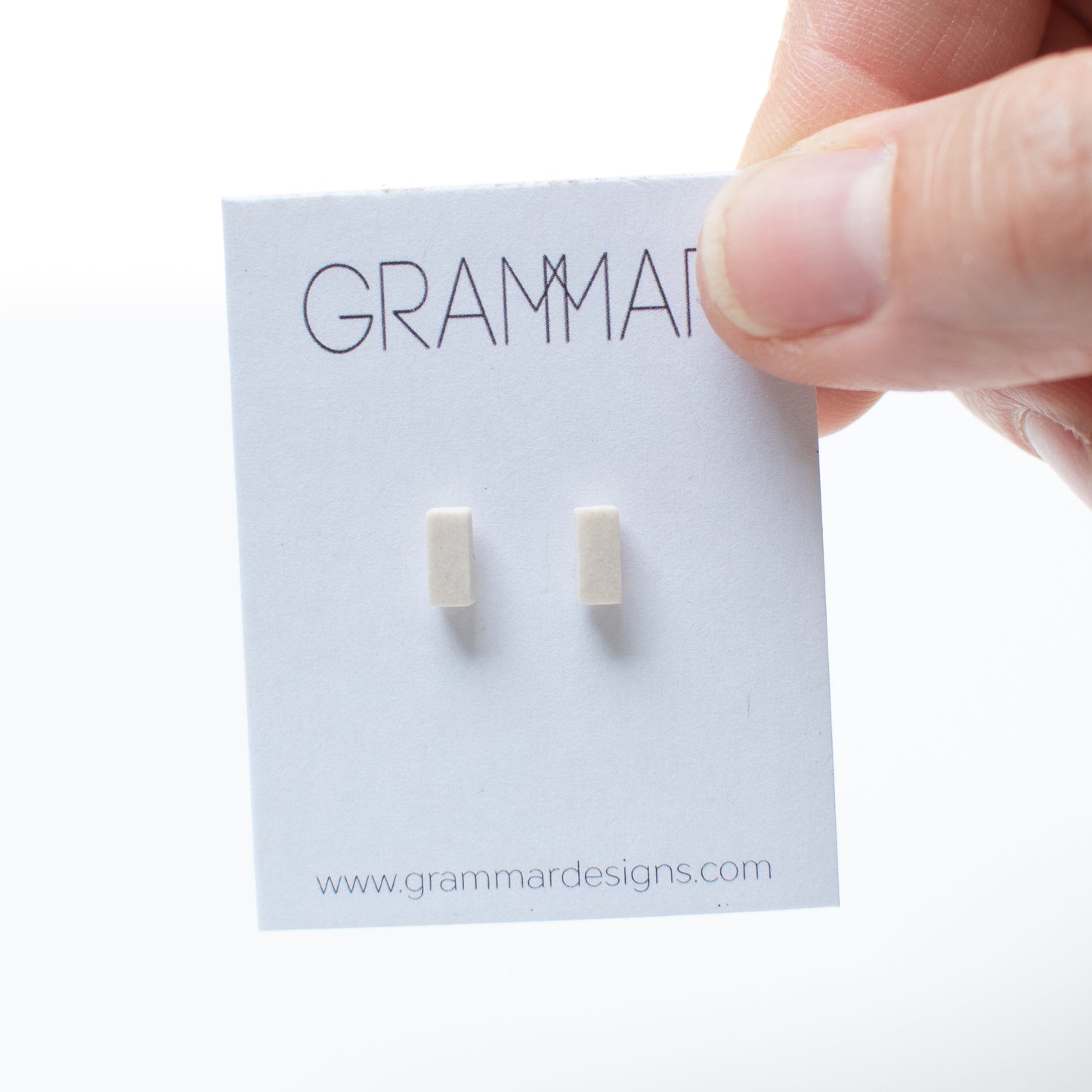 Rectangle Post Earrings
