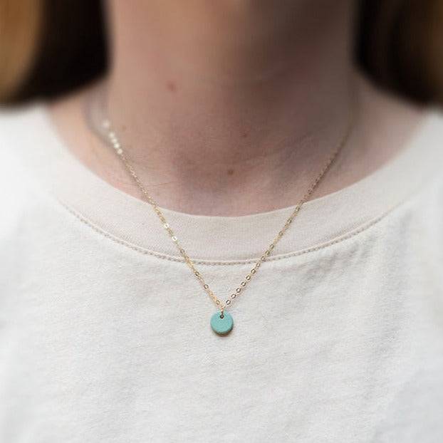 Dot Necklace - Sand & Sea
