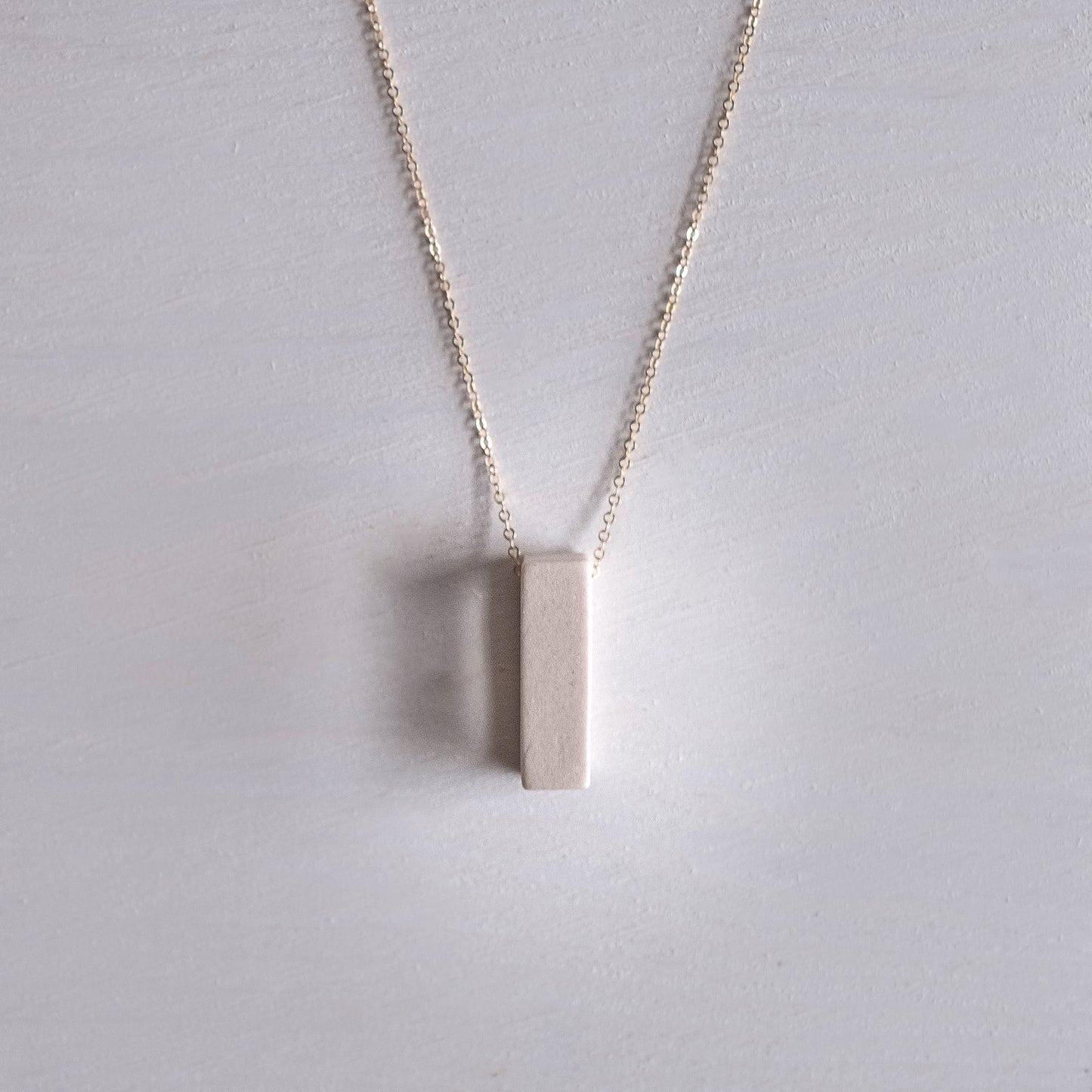 Cylinder Necklace - Vertical