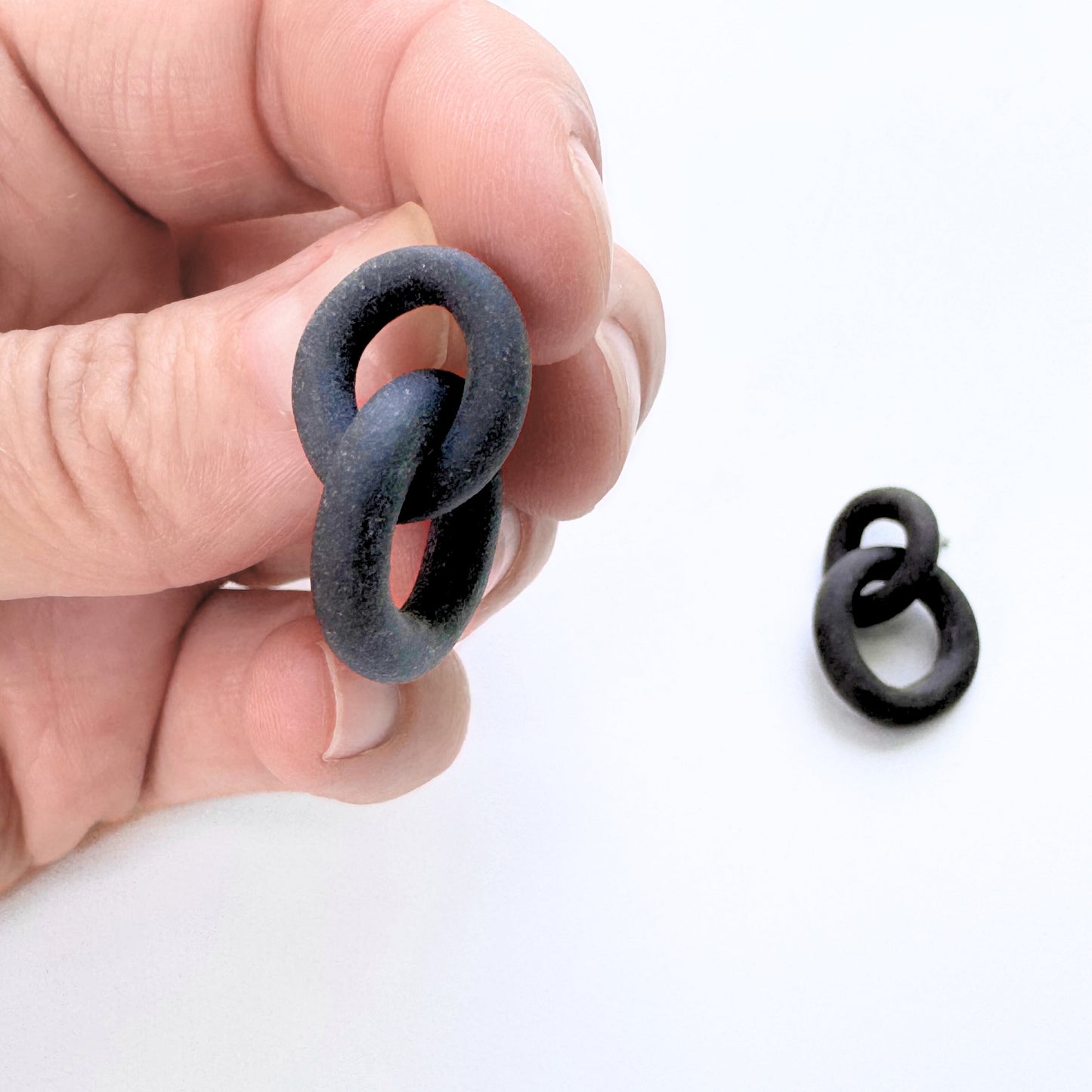 Coil Link Earrings