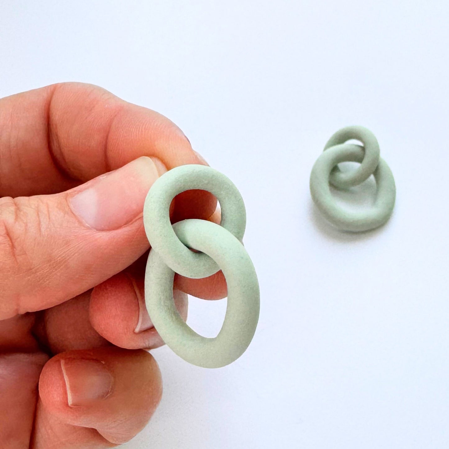 Coil Link Earrings