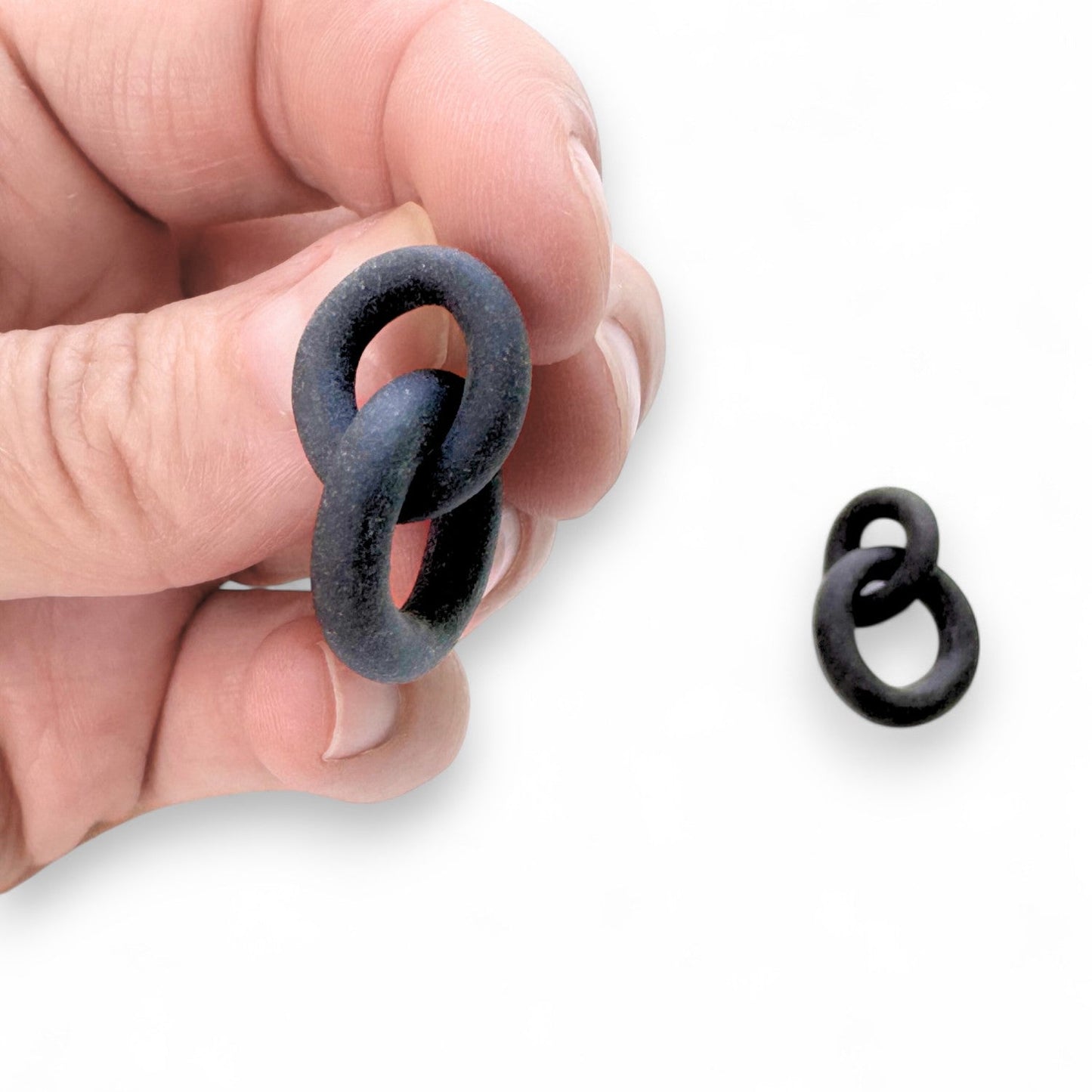 Coil Link Earrings - 2 Link