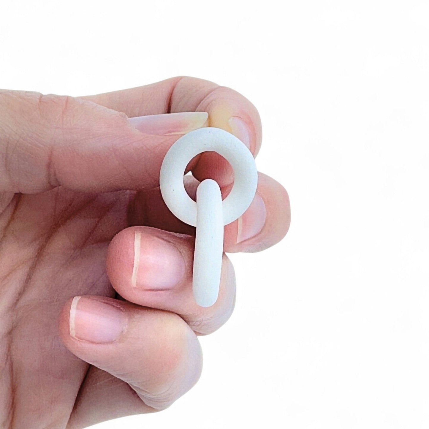 Coil Link Earrings - 2 Link