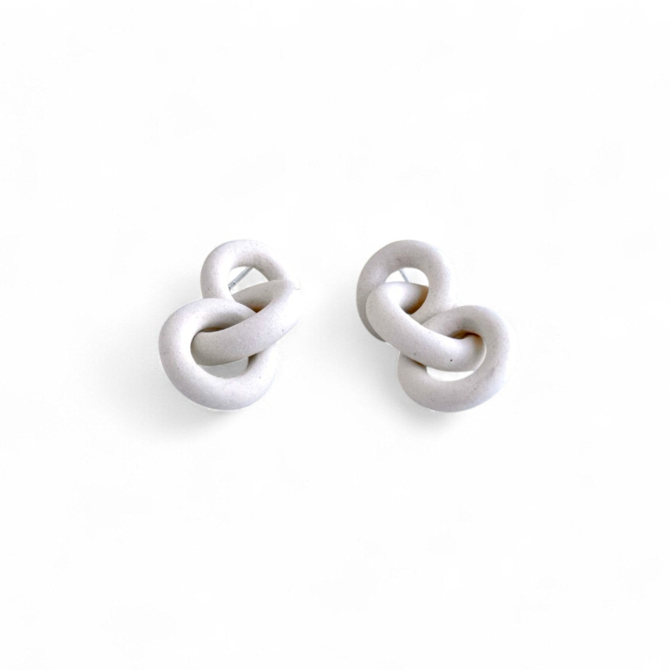 Coil Link Earrings - 3 Link