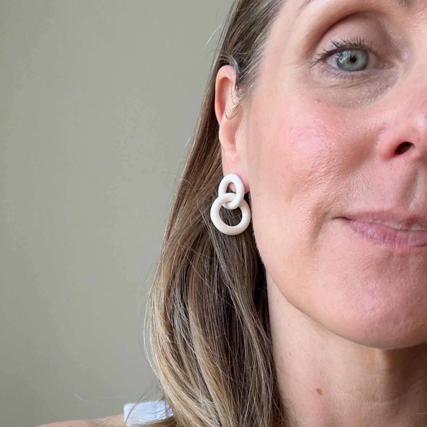 Coil Link Earrings