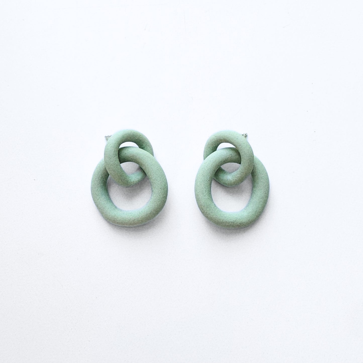 Coil Link Earrings