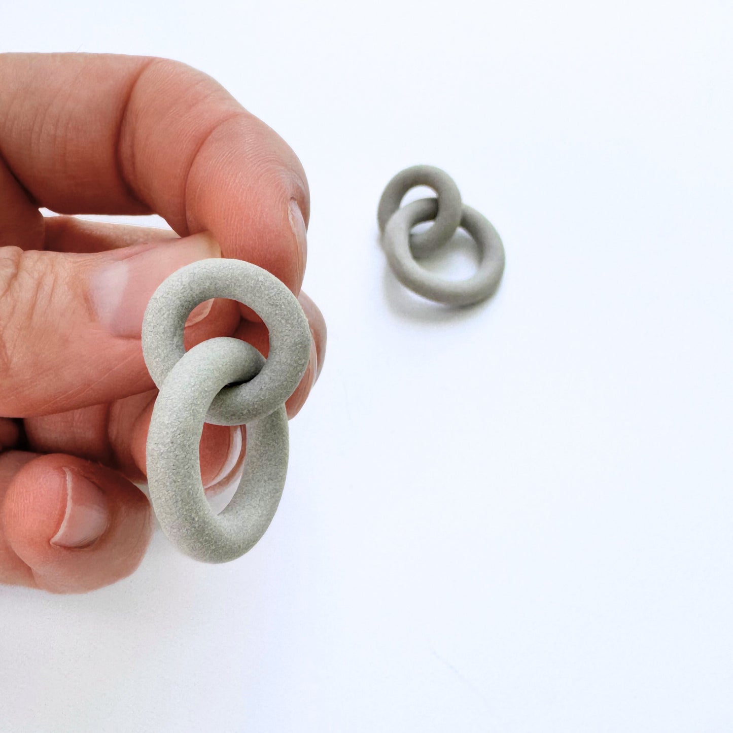 Coil Link Earrings