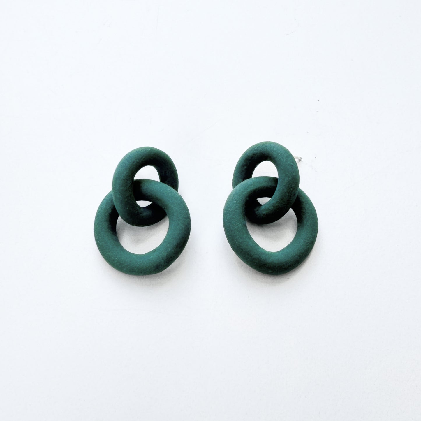 Coil Link Earrings