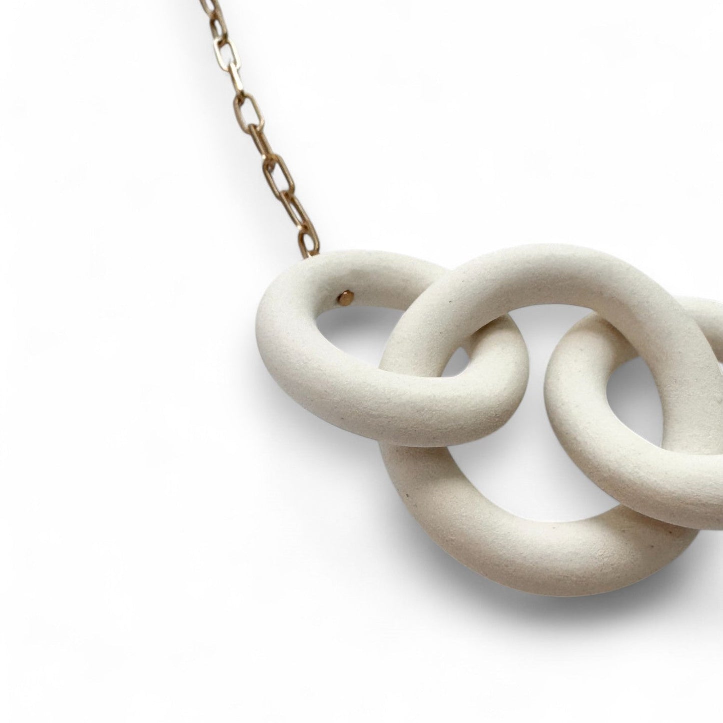 Coil Link Necklace • 3 Link