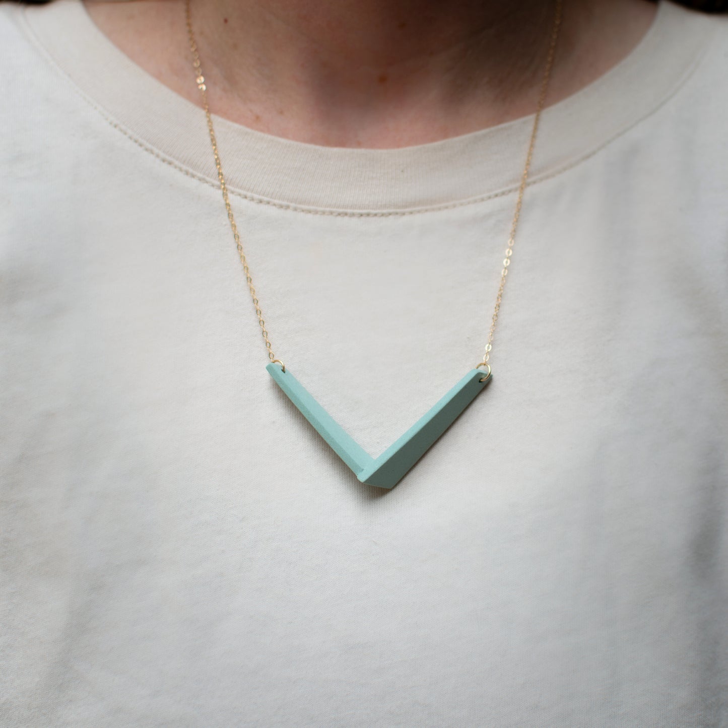 V Quad Necklace - Size I-III