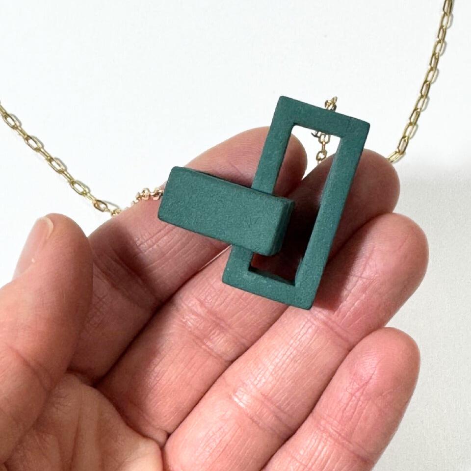 Cylinder Link Necklace