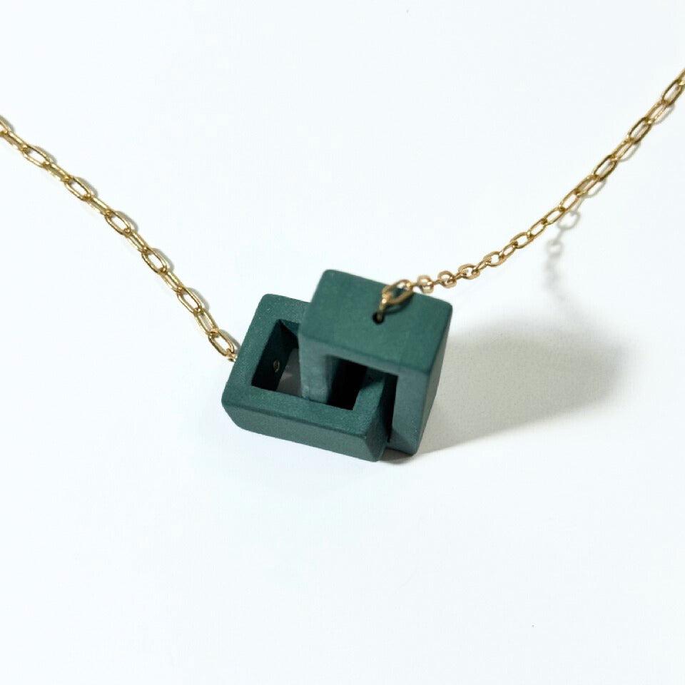 Cylinder Link Necklace