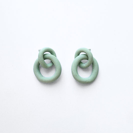 Coil Link Earrings