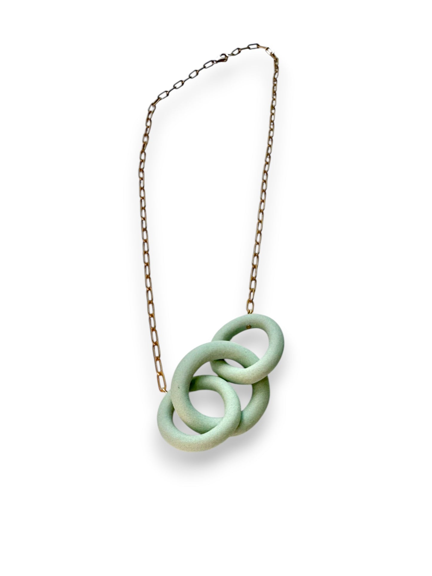 Coil Link Necklace - 3 Link