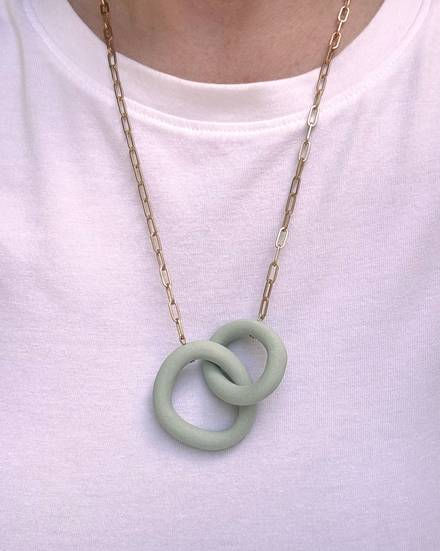 Coil Link Necklace - 2 Link