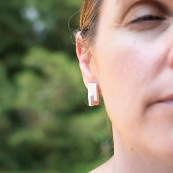 Intersect Post Earrings