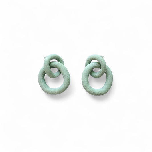 Coil Link Earrings - 2 Link