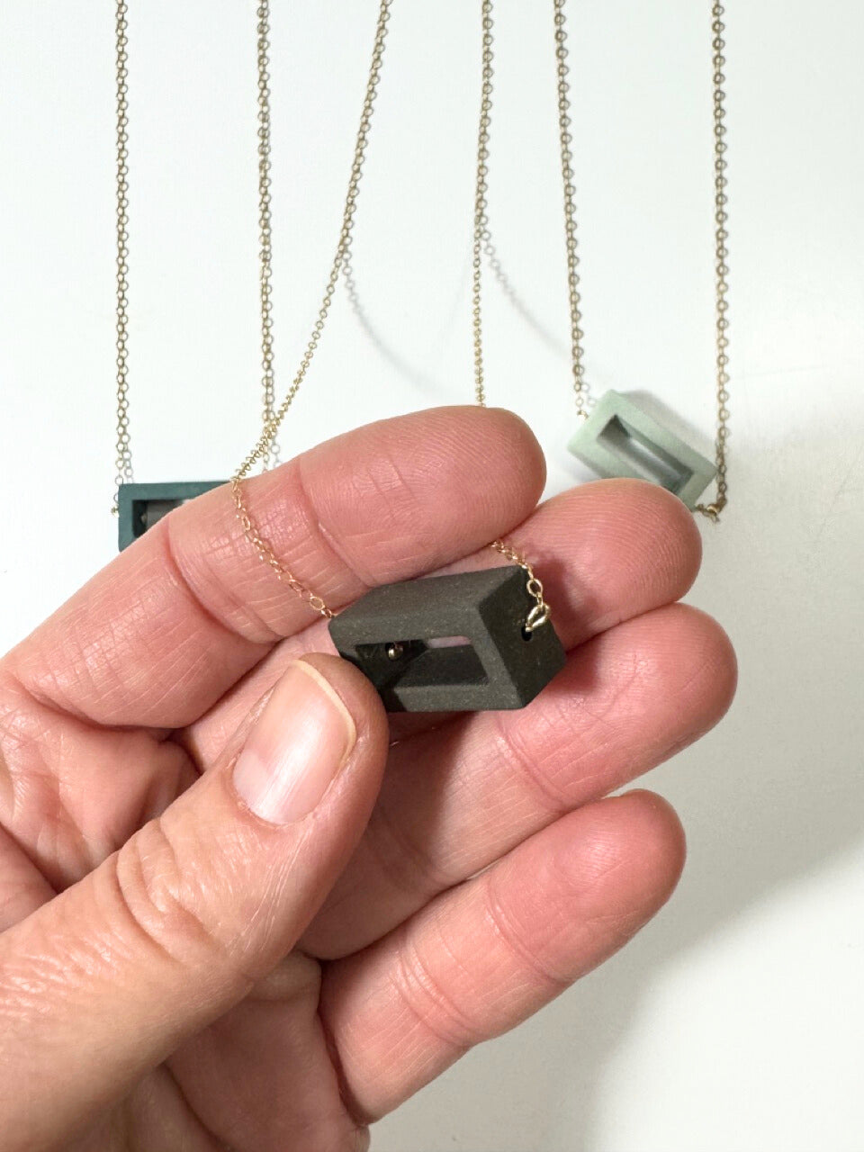 Cylinder Necklace - Micro