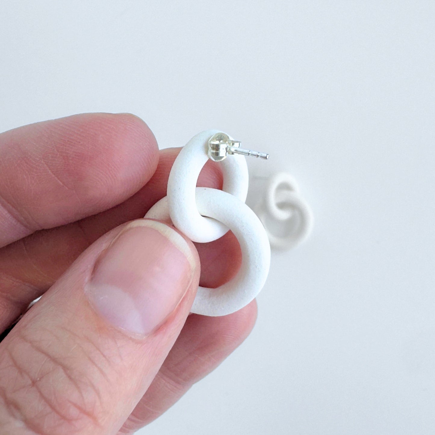 Coil Link Earrings